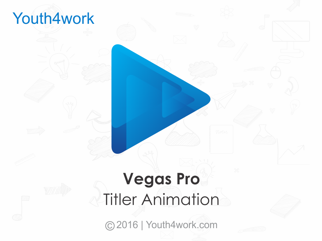Vegas Pro Titler Animation Vegas Pro Titler Animation
