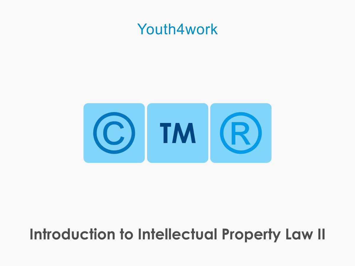 Introduction To Intellectual Property Law Ii Introduction To Intellectual Property Law Ii