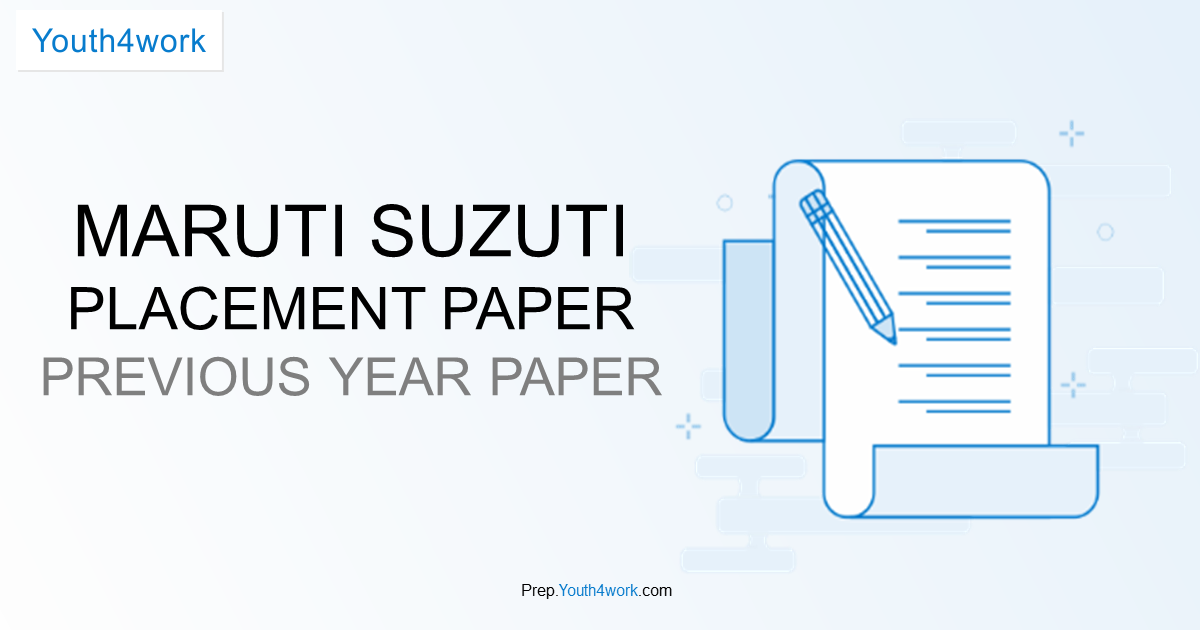 Maruti Suzuki paper 