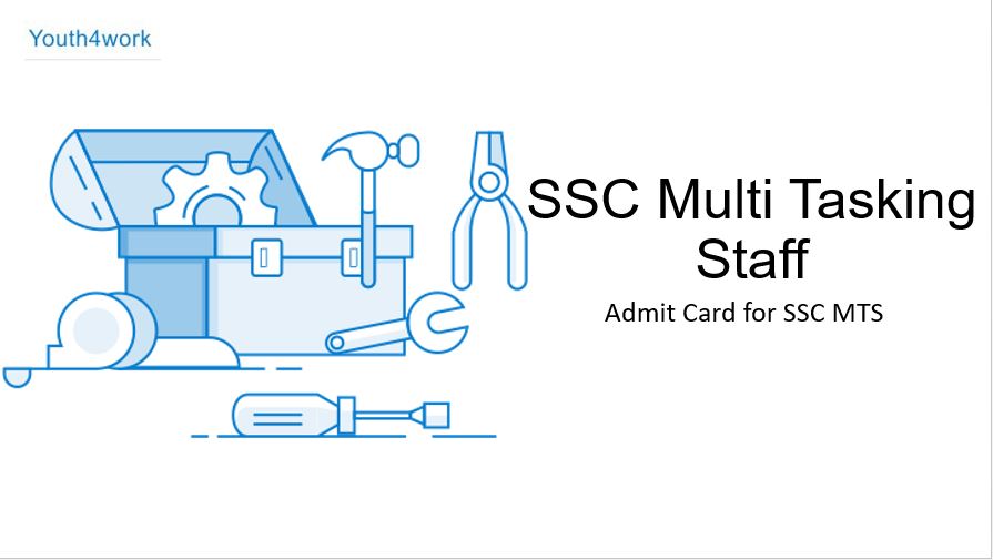 Admit Card SSC MTS