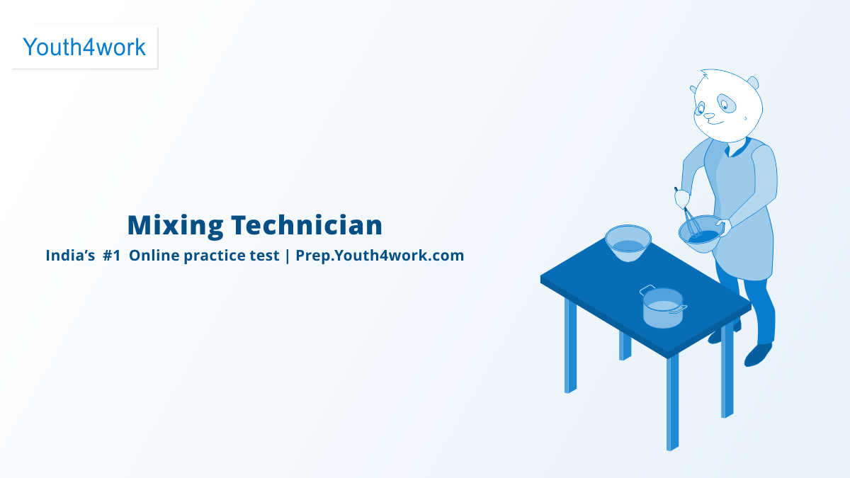 FICSI Mixing Technician, Food Industry Capacity and Skill Initiative, ficsi Mixing Technician training, ficsi Mixing Technician jobs, ficsi india, ficsi test series, ficsi course, ficsi tot, ficsi toa, ficsi registration, NSDC, National Skill Development Corporation, Skill India, SSC, practice test,