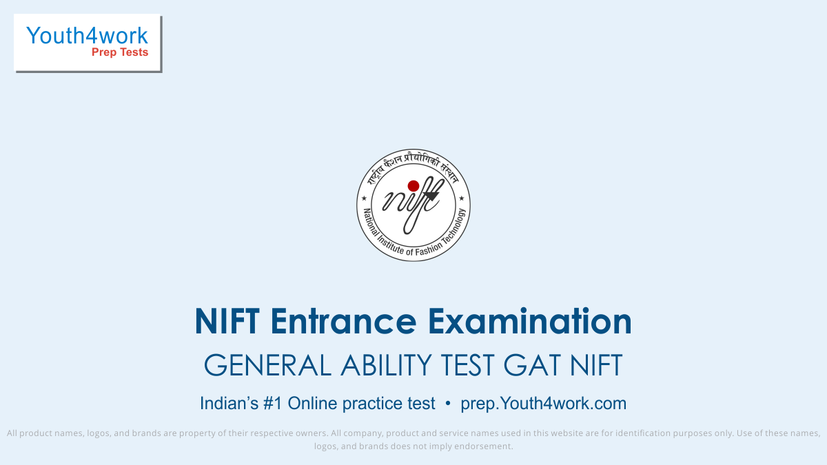 nift free general ability mock test, nift gat online test series, nift gat practice set, nift gat preparation test, online entrance exam test for nift gat, nift gat mcqs questions, national institute of fashion technologies entrance general ability test