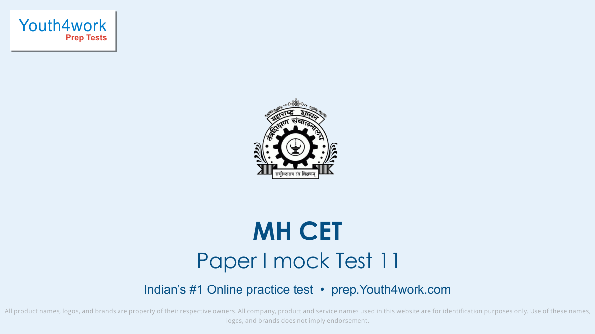 mht cet free mock tests, mht cet online test series, mht cet practice set, mht cet preparation test, online entrance exam test for mh cet, mh cet mcqs question, maharashtra common entrance prep test