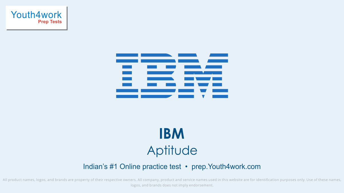 ibm quantitative aptitude syllabus, ibm quantitative aptitude questions with answers, quantitative aptitude ibm, qa ques for ibm, qa topics for ibm, qa in ibm, quantitative aptitude for ibm