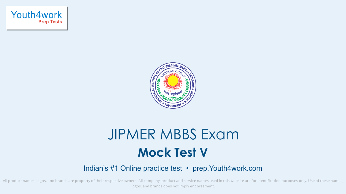 jipmer mbbs free mock tests, jipmer mbbs online test series, jipmer mbbs practice set, jipmer mbbs preparation test, online entrance exam test for jipmer mbbs, jipmer mbbs mcqs question, jawaharlal institute of postgraduate medical education and research prep test