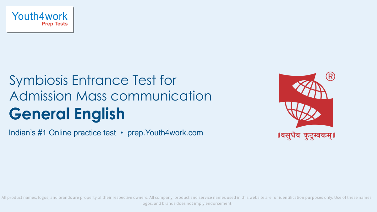 set ba mass communication free english mock tests, set mass communication online english test series, simc english practice set, set mass communication english preparation test, online entrance exam english test for set mass communication, set mass communication english mcqs question, symbiosis entr