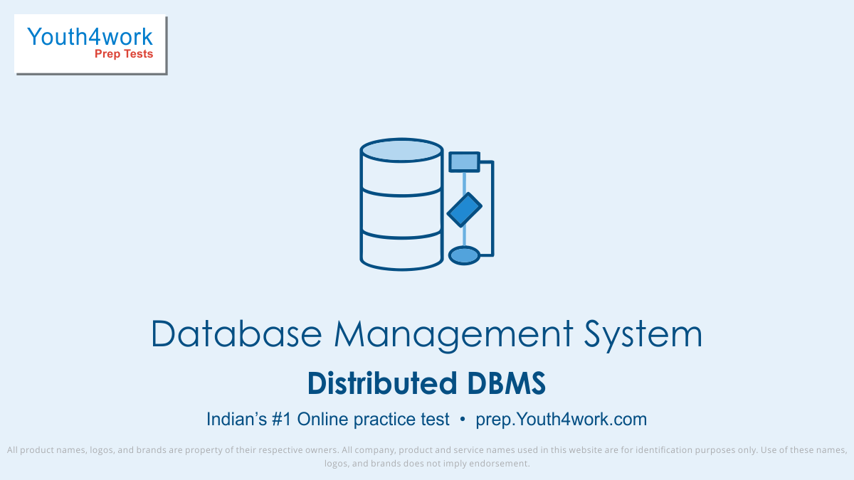 Distributed DBMS, Distributed DBMS important question, Distributed DBMS practice papers, Distributed DBMS model test papers, free DBMS mock test, Distributed DBMS mock  test, Distributed DBMS sample paper, solve Distributed DBMS questions, free online Distributed DBMS test series