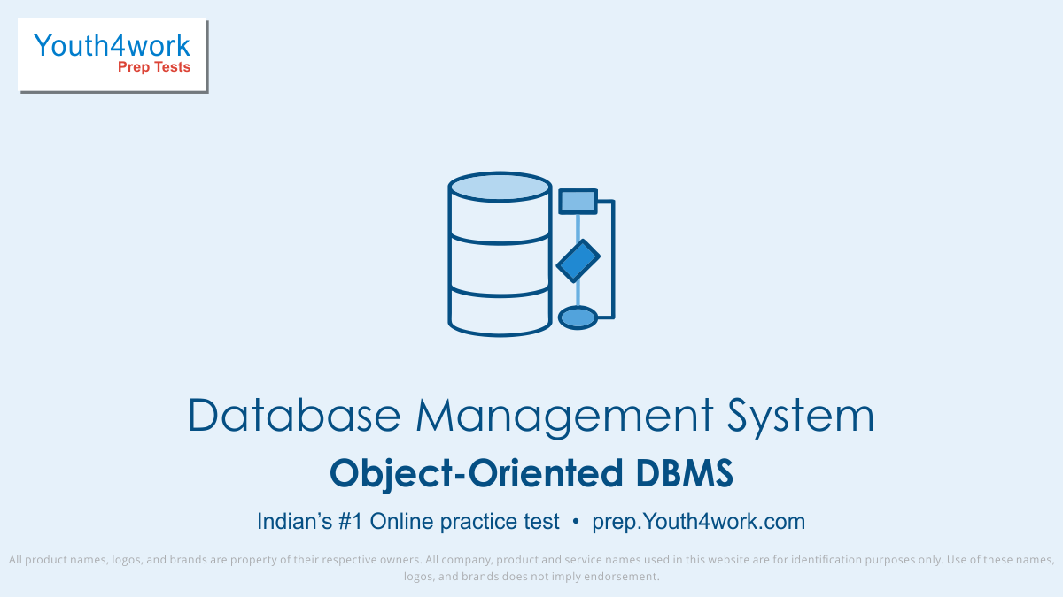 Object-Oriented DBMS notes, Object-Oriented DBMS important questions, Object-Oriented DBMS practice papers, Object-Oriented DBMS model test papers, free Database Management System mock test, Object-Oriented DBMS mock test, Object-Oriented DBMS sample paper, solve Object-Oriented DBMS questions, free