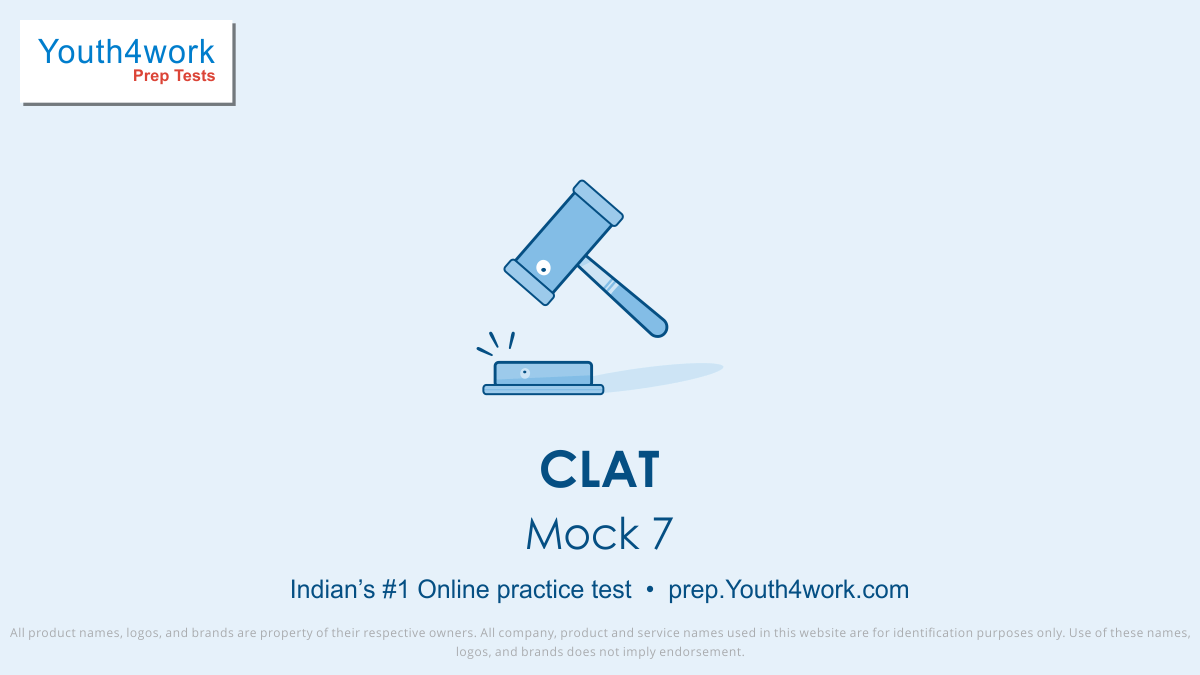 Law aptitude test, CLAT important questions, CLAT, Common Law Admission Test, CLAT Exam, CLAT Free mock test, CLAT Mock Test, CLAT Model test, CLAT New pattern, CLAT Sample paper, CLAT Previous paper, CLAT Preparation, CLAT Test series