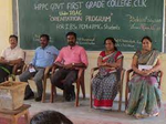HPPC Government First Grade College Challakere Photos