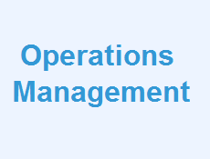 Operations Management