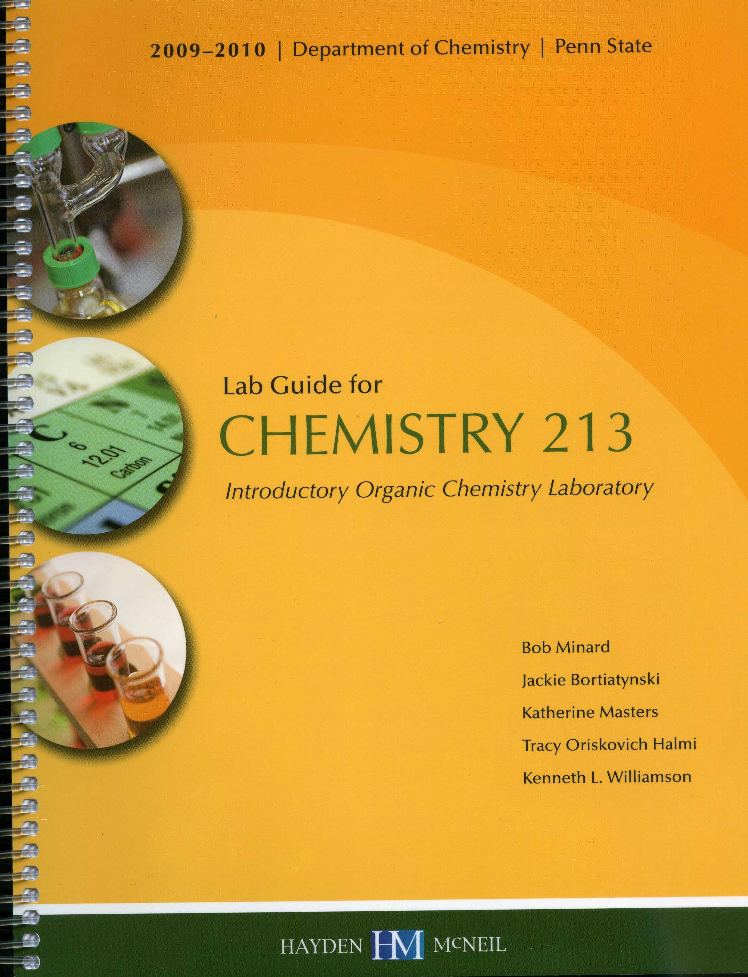 Chemistry lab manual