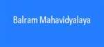BM-Balram Mahavidyalaya