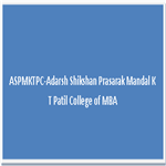 ASPMKTPC-Adarsh Shikshan Prasarak Mandal K T Patil College of MBA