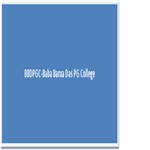 BBDPGC-Baba Barua Das PG College