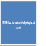 BAMCHR-Bharat Ayurved Medical College Hospital And Research