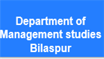 DMS-Department of Management studies Bilaspur