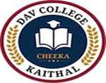 DAVC-DAV College Cheeka