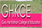 GHCE-Guru Harkrishan College Of Education