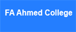 FAC-FA Ahmed College
