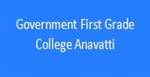 GFGC-Government First Grade College Anavatti