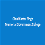 GKSMGC-Giani Kartar Singh Memorial Government College