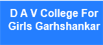 DAVCGG-D A V College For Girls Garhshankar