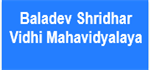 BSVM-Baladev Shridhar Vidhi Mahavidyalaya