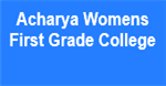 AWFGC-Acharya Womens First Grade College