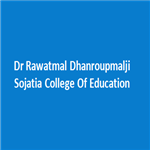 DRDSCE-Dr Rawatmal Dhanroupmalji Sojatia College Of Education