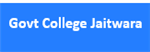 GCJ-Govt College Jaitwara