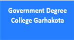 GDC-Government Degree College Garhakota