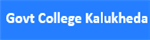 GCK-Govt College Kalukheda