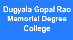 DGRMDC-Dugyala Gopal Rao Memorial Degree College