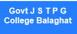 GJSTPGCB-Govt J S T P G College Balaghat