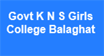 GKNSGCB-Govt K N S Girls College Balaghat