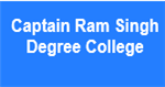 CRSDC-Captain Ram Singh Degree College