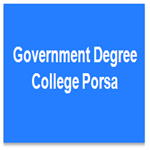 GDCP-Government Degree College Porsa