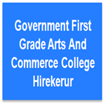 GFGACCH-Government First Grade Arts And Commerce College Hirekerur