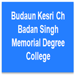 BKCBSMDC-Budaun Kesri Ch  Badan Singh Memorial Degree College