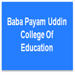 BPUCE-Baba Payam Uddin College Of Education
