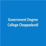 GDC-Government Degree College Choppadandi