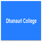 DC-Dhanauri College
