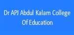 DAPJAKCE-Dr APJ Abdul Kalam College Of Education