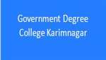 GDC-Government Degree College Karimnagar