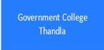 GC-Government College Thandla