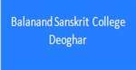 BSCD-Balanand Sanskrit College Deoghar