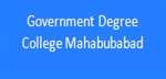 GDCM-Government Degree College Mahabubabad