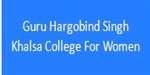 GHSKCW-Guru Hargobind Singh Khalsa College For Women