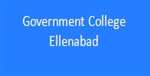 GCE-Government College Ellenabad